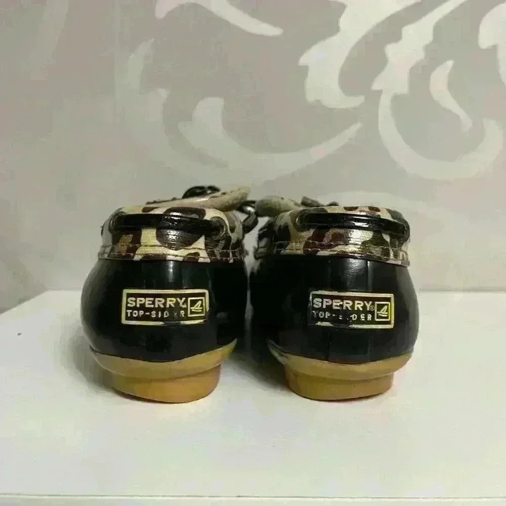 Sperry Waterproof Rubber Duck Shoes Size 6